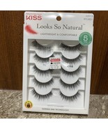 kiss looks so natural false eyelashes multipack lightweight &amp; comfortable - $13.65 CAD