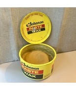 Over 50% Full! SC Johnson Wood Paste Wax 16 Oz Can Original Formula Disc... - €45,34 EUR