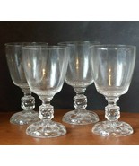 Crystal 9 oz Goblet 6&quot; tall, Set of 4 - $57.23
