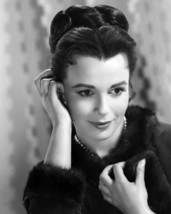 Claire Bloom Beautiful Early Glamour Portrait Fur Coat 16x20 Poster - £15.43 GBP