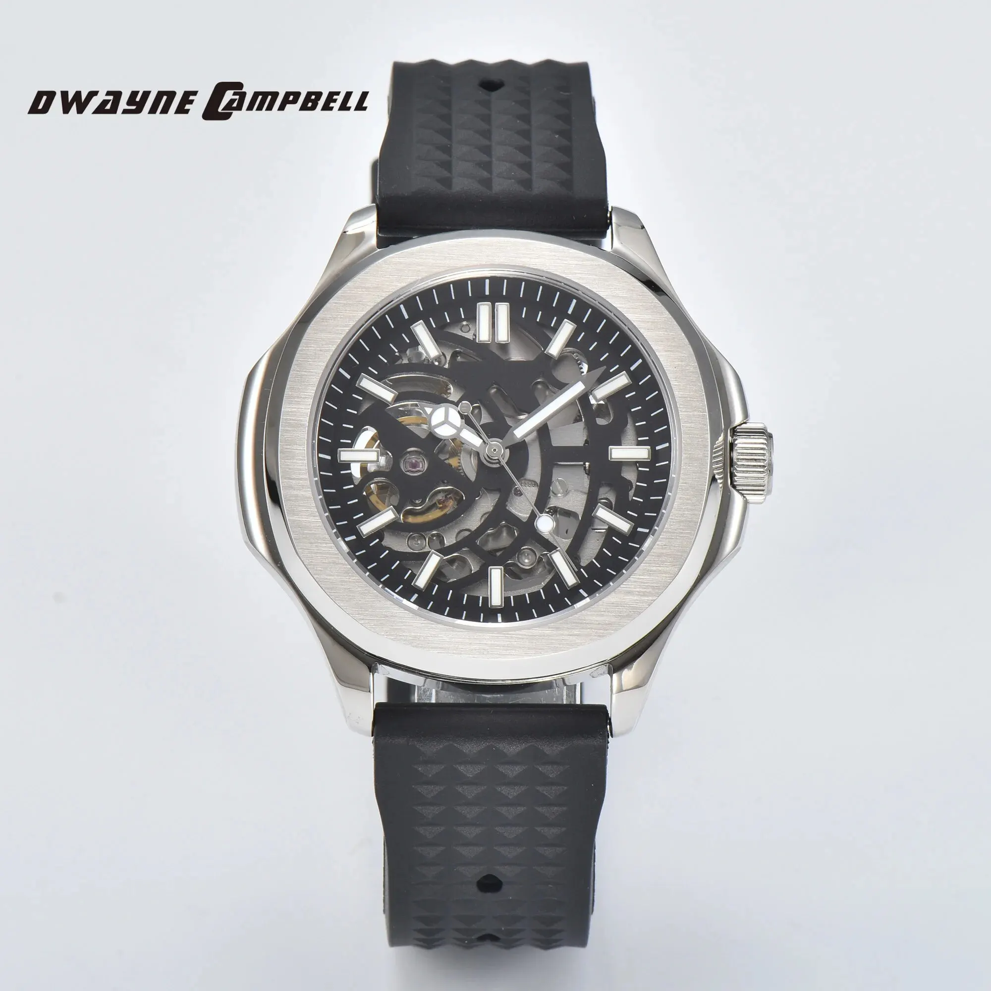 Luxury Men&#39;s Automatic Skeleton Dial Design Stainless Waterproof Sapphir... - $375.60