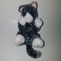 Douglas Cuddle Toys Lil Baby Handful Gray Tabby Cat Plush 6&quot; Kitty Kitten - £6.72 GBP