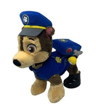 Build-a-Bear PAW PATROL Chase BAB Plush Dog /w Outfit Hat Vest Backpack Shoes - £23.33 GBP
