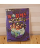 Worms World Party PC Game CD-Rom Team 17 Complete with case &amp; manual - $232.51 MXN