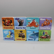 Lot of 8 Disney Miniature Board Book (Dory, Inside Out, Wall-E) Learn to Read - £12.62 GBP
