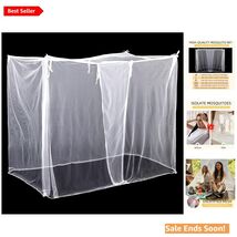 Rectangular Mosquito Bed Canopy with 1 Opening - 75x35.5 Inches - $21.73