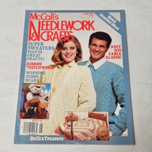 McCall&#39;s Needlework &amp; Crafts Magazine June 1985 Sweaters 50 Great Crafts - $11.98