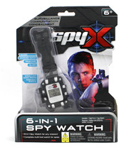 SpyX / 6-in-1 Watch - 6 Function Spy Toy Watch. Includes: Telescope Lenses, LED, - £15.81 GBP