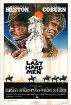 The Last Hard Men Original 1976 Vintage One Sheet Poster - £180.07 GBP