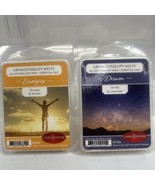 (2) CANDLE WARMERS ETC. Aromatherapy Scented Wax Melt Dream &amp; Energize 2... - €7,69 EUR