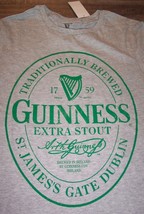 Vintage Style Guinness Beer Extra Stout 1795 T-shirt Small New w/ Tag - £16.07 GBP