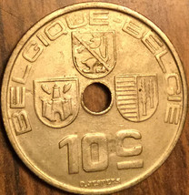 1938 Belgium 10 Centimes Coin - £1.18 GBP