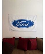 Ford Racing Banner | 3x5 Garage Wall Flag, Man Cave Decor - $20.00
