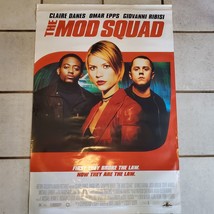 Vintage 1999 Mod Squad 40x27&quot; Movie Theater Poster Original Man Cave - £17.34 GBP