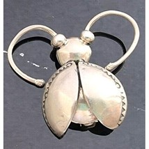 Cute 925 Sterling Silver Ladybug Brooch Sky - £41.74 GBP