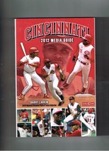 2012 Cincinnati Reds Media Guide MLB Baseball Bruce Cueto Larkin Phillips - $34.65