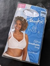 Playtex 18 hour BRA 42DDD White Wire Free Breathable Lining 4088 NEW - £14.05 GBP