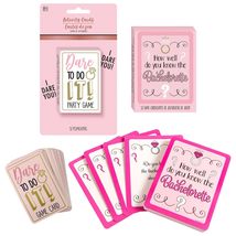 Bachelorette Party Supplies - Truth or Dare Card Game &amp; How Well Do You ... - $15.29