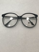 VTG NOS Europa Marcia Navy Blue Plastic Rimmed Rx Eyeglass Frames 56-18-140 - £9.59 GBP