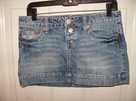 AMERICAN EAGLE Mini Skirt Button Fly Size 4 Women&#39;s EUC - £13.20 GBP