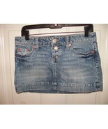 AMERICAN EAGLE Mini Skirt Button Fly Size 4 Women&#39;s EUC - €18,17 EUR