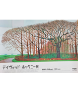 Hockney A Tokyo - Poster Original Exhibition - 20 1/8in x 14 3/16in - Super Rare - $304.89