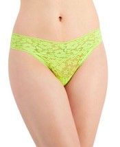 allbrand365 designer Womens Intimate Lace Thong Underwear, Large, Lime P... - £9.80 GBP