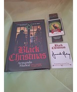 Black Christmas (1974) Movie Tie-in HC Novel Armando Munoz Autograph &amp; B... - $6,032.92 MXN