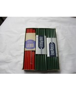 70 Unused Vintage Wallace Nationals linton Hermitage pencil Red Blue Gre... - £34.39 GBP