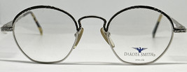 Vintage DAKOTA SMITH Eyeglass 1275 Aged Silver Eyewear Semi-Round Specs - $131.16