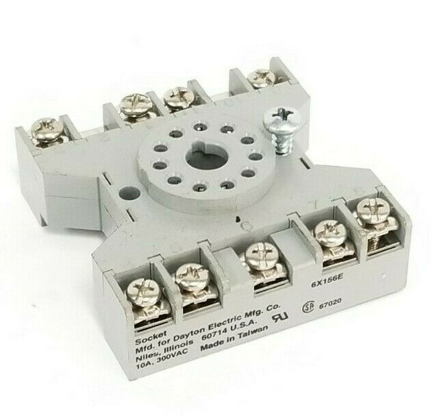 Primary image for DAYTON 6X156E SOCKET 10A, 300VAC