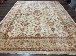 Pakistani Peshawar Rug 8x10 Traditional Oriental Carpet Handmade Wool - £2,091.52 GBP