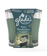 Glade Warm Flannel Embrace Scented Glass Candle, 3.4 Oz - Limited Edition - $16.99