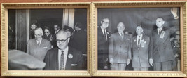 (2) Photo Former President Harry Truman &amp; Governor Averill Harriman of NY - $4.00