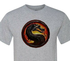 Mortal Kombat Fire Logo T shirt - Super soft men&#39;s, women&#39;s,unisex graphic Shirt - £9.58 GBP+