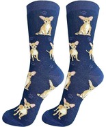 Happy Tails Black Chihuahua tan Socks Pet Lovers Soft Socks One Size Fit... - $17.69 CAD