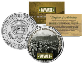 World War II THE HOLOCAUST Colorized JFK Half Dollar US Coin DAYS OF REM... - $224.81 MXN