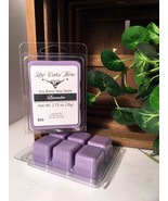 Handmade LAVENDER Soy Blend Wax Melts 2.75 Oz Candle Warmer Cube Tarts - £5.06 GBP