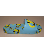 Champion Size 9 M IPO SMILE Aqua Yellow Slide Sandals New Men&#39;s Shoes - £77.08 GBP