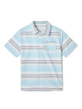 365 Kids From Garanimals Little Boys Striped Short Sleeve Shirt Size 4 - £19.63 GBP