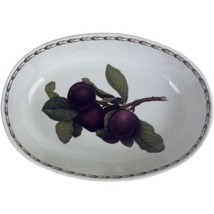 Queens Royal Horticultural Society Hooker&#39;s Fruit Oval Baker Baking Dish 9&quot; - $14.03