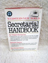 1981 Webster&#39;s New World Secretarial Handbook, New Revised Edition Hardbk Book - £5.98 GBP