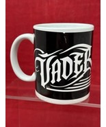 DARTH VADER Star Wars Zak Coffee Mug Tea Cup Black in White Lettering - £9.69 GBP