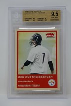 2004 Fleer Tradition #333 Ben Roethlisberger Rookie Beckett 9.5 GEM MINT - £154.26 GBP