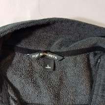 Shipt Gray 1/4 Zip Men's Employee Pocket Logo Hoodie Sweatshirt Jacket Size L image 3