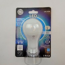 GE Lighting 60W Replacement 11W 800-Lumen  LED A19 Light Bulb GU24 Base ... - $3.79