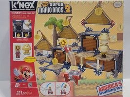 New KNEX Nintendo Super Mario Bros 2 Limited Edition Desert Building Set # 38623 - $175.00