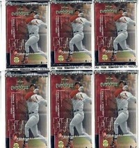 12 new baseball PACKs 1999 UPPER DECK MVP game used jersey souvenirs aut... - $29.65