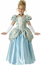 Deluxe Blue Enchanting Princess Girl Child Halloween Costume size 8 - £75.07 GBP