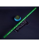 Dizi Chinese flute emerald-colored horizontal flute professional playing... - €129,43 EUR
